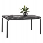 ΤΡΑΠΕΖΙ ΑΛΟΥΜΙΝΙΟΥ RACHEL HM6339 01 ΓΚΡΙ 150x80x75Υεκ c500923