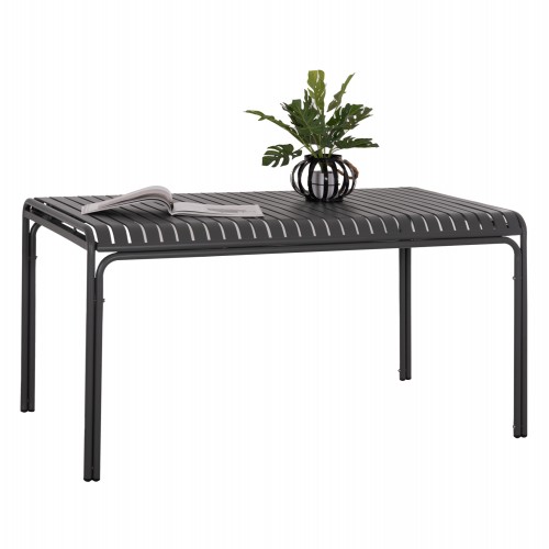 ΤΡΑΠΕΖΙ ΑΛΟΥΜΙΝΙΟΥ RACHEL HM6339 01 ΓΚΡΙ 150x80x75Υεκ c500923
