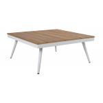 ΚΑΝΑΠΕΣ ΓΩΝΙΑ SABINE ΑΛΟΥΜΙΝΙΟΥ ΜΕ ΤΡΑΠΕΖΙ ΕΞ ΧΩΡΟΥ ΛΕΥΚΟ HM5126 11 c500961