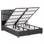 ΚΡΕΒΑΤΙ ΔΙΠΛΟ ΜΕ ΣΤΡΩΜΑ ΑΠΟΘ ΧΩΡΟ IRIDA HM21166 ΓΚΡΙ ΒΕΛΟΥΔΟ--ΓΙΑ 160x200εκ c500969