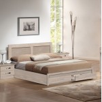 ΚΡΕΒΑΤΙ ΔΙΠΛΟ ΜΕ ΣΥΡΤΑΡΙΑ ΣΤΡΩΜΑ CAPRI HM21169 ΜΕΛΑΜΙΝΗ SONAMA--ΓΙΑ 150x200εκ c500972