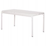 ΤΡΑΠΕΖΙ ΑΛΟΥΜΙΝΙΟΥ RACHEL HM6339 02 ΛΕΥΚΟ 150x80x75Υεκ c500973