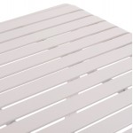 ΤΡΑΠΕΖΙ ΑΛΟΥΜΙΝΙΟΥ RACHEL HM6339 02 ΛΕΥΚΟ 150x80x75Υεκ c500973