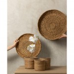 DEL MAR ΚΑΣΠΩ ΣΕΤ 3ΤΜΧ 20x20x18 SEAGRASS ΦΥΣΙΚΟ c500974