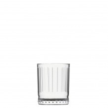 Γυάλινο Ποτήρι Σκαλιστό Χαμηλό 34 1cl φ7 6x9cm GALATA CRISTAR - Σετ 24 c500983
