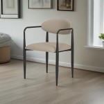 Πολυθρόνα Kalone pakoworld pu σε γκρι-μπεζ απόχρωση 56x55x78εκ c501012