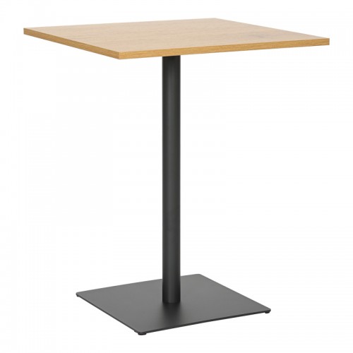 Τραπέζι Nerobian pakoworld mdf σε sonoma απόχρωση 60x60x75εκ c501013