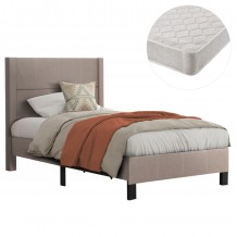 ΚΡΕΒΑΤΙ ΜΟΝΟ ΣΤΡΩΜΑ TRILLOP HM21203 15 ΜΠΕΖ ΥΦΑΣΜΑ--ΓΙΑ 120x200εκ c501026