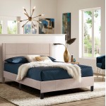 ΚΡΕΒΑΤΙ ΔΙΠΛΟ ΣΤΡΩΜΑ TRILLOP HM21202 15 ΜΠΕΖ ΥΦΑΣΜΑ--ΓΙΑ 160x200εκ c501029