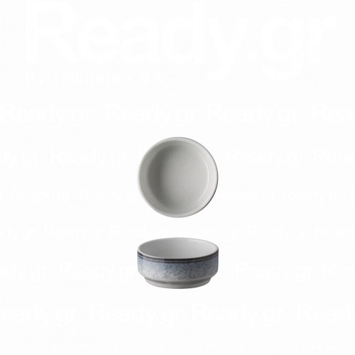 Μπωλ πορσελάνης Φ6 5cm σειρά Elora Cloudy Grey LUKANDA - Σετ 6 c501031