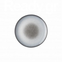 Πιάτο Ρηχό πορσελάνης coupe Φ23cm σειρά Elora Cloudy Grey LUKANDA - Σετ 6 c501035