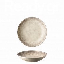 Πιάτο Βαθύ πορσελάνης Φ20cm σειρά Future γκρι ματ LUKANDA - Σετ 6 c501049