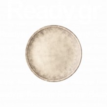 Πιάτο Ρηχό πορσελάνης coupe Φ23cm σειρά Future γκρι ματ LUKANDA - Σετ 6 c501052