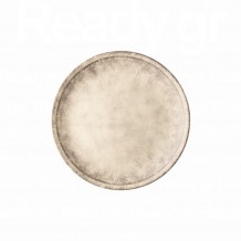 Πιάτο Ρηχό πορσελάνης coupe Φ25cm σειρά Future γκρι ματ LUKANDA - Σετ 6 c501053