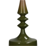 Κηροπήγιο ArteLibre Πράσινο Αλουμίνιο 11x11x38cm c501249