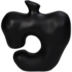Βάζο ArteLibre Ακανόνιστο Μαύρο Polyresin 22 5x8x23 5cm c501251
