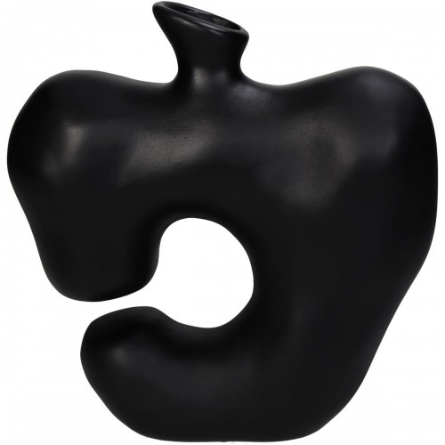 Βάζο ArteLibre Ακανόνιστο Μαύρο Polyresin 22 5x8x23 5cm c501251