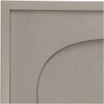 Διακοσμητικό Τοίχου ArteLibre Μπεζ Χαρτί 30x3x40cm c501254