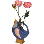 Βάζο ArteLibre Πουλί Πολύχρωμο Κεραμικό 18x9 7x24cm c501256