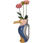 Βάζο ArteLibre Πουλί Πολύχρωμο Κεραμικό 18 4x9 4x25 3cm c501257