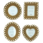Κορνίζα ArteLibre Χρυσό Polyresin 6x9cm Σε 4 Σχέδια c501266
