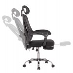 ΚΑΡΕΚΛΑ ΓΡΑΦΕΙΟΥ BARNET HM18258 01 ΜΑΥΡΟ MESH-ΜΑΥΡΟΣ ΣΚΕΛΕΤΟΣ NYLON 61x62x123Υ c501310