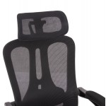 ΚΑΡΕΚΛΑ ΓΡΑΦΕΙΟΥ BARNET HM18258 01 ΜΑΥΡΟ MESH-ΜΑΥΡΟΣ ΣΚΕΛΕΤΟΣ NYLON 61x62x123Υ c501310