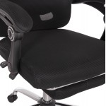 ΚΑΡΕΚΛΑ ΓΡΑΦΕΙΟΥ BARNET HM18258 01 ΜΑΥΡΟ MESH-ΜΑΥΡΟΣ ΣΚΕΛΕΤΟΣ NYLON 61x62x123Υ c501310