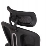 ΚΑΡΕΚΛΑ ΓΡΑΦΕΙΟΥ BARNET HM18258 01 ΜΑΥΡΟ MESH-ΜΑΥΡΟΣ ΣΚΕΛΕΤΟΣ NYLON 61x62x123Υ c501310