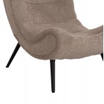 ΠΟΛΥΘΡΟΝΑ BRYM HM9605 08 ΣΚΟΥΡΟ ΜΠΕΖ ΜΠΟΥΚΛΕ ΥΦΑΣΜΑ-ΜΑΥΡΑ ΞΥΛΙΝΑ ΠΟΔΙΑ 80x95x95Υεκ c501313