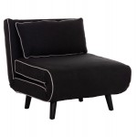 ΠΟΛΥΘΡΟΝΑ ΚΡΕΒΑΤΙ BRAXTON HM8425 03 ΜΑΥΡΟ ΥΦΑΣΜΑ 78x88x78Υεκ c501315