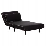 ΠΟΛΥΘΡΟΝΑ ΚΡΕΒΑΤΙ BRAXTON HM8425 03 ΜΑΥΡΟ ΥΦΑΣΜΑ 78x88x78Υεκ c501315