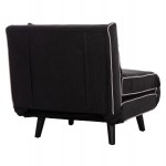 ΠΟΛΥΘΡΟΝΑ ΚΡΕΒΑΤΙ BRAXTON HM8425 03 ΜΑΥΡΟ ΥΦΑΣΜΑ 78x88x78Υεκ c501315