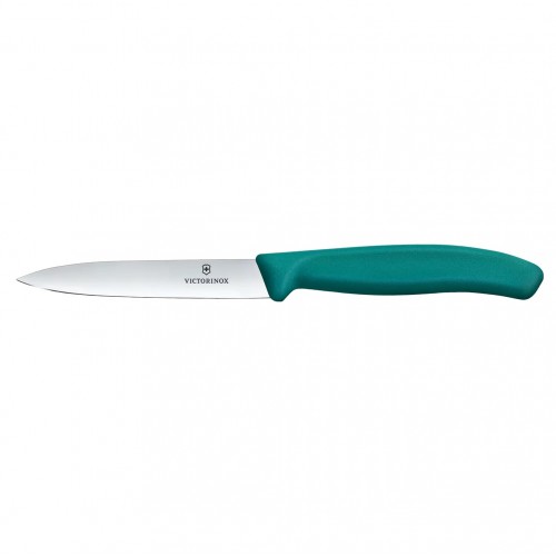 Μαχαίρι κουζίνας 10cm μυτερό πράσινη λαβή Swiss Classic VICTORInox c501348