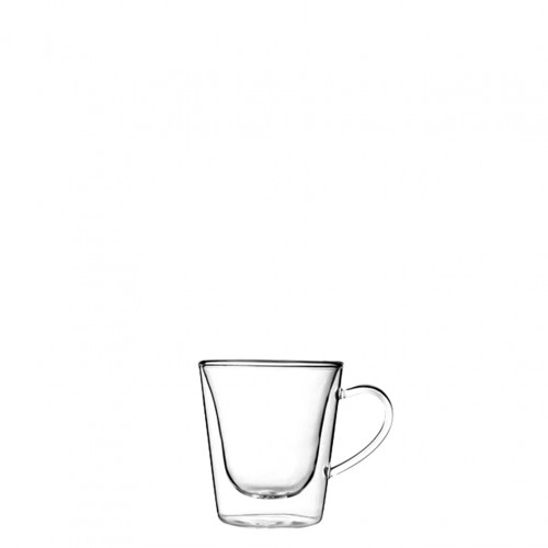 Γυάλινο Φλυτζάνι espresso διπλών τοιχωμάτων 12cl Luigi Bormioli - Σετ 2 c501394