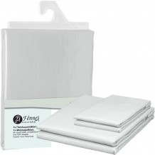 Σετ Μαξ κη Παπλωματοθήκη μονή 160X240cm 100 βαμβ Περκάλι πενιέ siliconized 200 κλωστές γκρι c501406