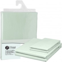 Σετ Μαξ κη Παπλωματοθήκη μονή 160X240cm 100 βαμβ Περκάλι πενιέ siliconized 200 κλωστές βεραμάν c501407