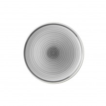 Πιάτο ρηχό πορσελάνης 25cm γκρι SHINE-A LUKANDA c501412