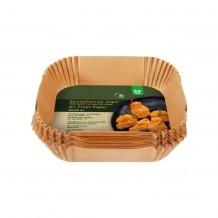 Πακέτο 50 αντικολλητικά χαρτιά για Air Fryer τετράγωνα 20x20Υ4 5cm μίας χρήσης - Σετ 2 c501428