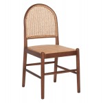ΚΑΡΕΚΛΑ ΑΠΟ ΟΞΙΑ ΣΕ ΚΑΡΥΔΙ-RATTAN ΜΠΕΖ HM9407 04 43x50x87Υ εκ c501454