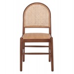 ΚΑΡΕΚΛΑ ΑΠΟ ΟΞΙΑ ΣΕ ΚΑΡΥΔΙ-RATTAN ΜΠΕΖ HM9407 04 43x50x87Υ εκ c501454