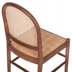 ΚΑΡΕΚΛΑ ΑΠΟ ΟΞΙΑ ΣΕ ΚΑΡΥΔΙ-RATTAN ΜΠΕΖ HM9407 04 43x50x87Υ εκ c501454