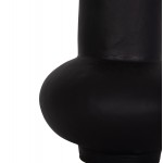 ΕΠΙΤΡΑΠΕΖΙΟ ΔΙΑΚΟΣΜΗΤΙΚΟ ΒΑΖΟ LEMA HM4664 01S ΤΕΡΑΚΟΤΑ ΣΕ ΜΑΥΡΟ--Φ22x22Υεκ c501456