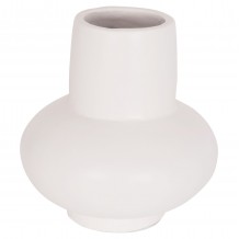 ΕΠΙΤΡΑΠΕΖΙΟ ΔΙΑΚΟΣΜΗΤΙΚΟ ΒΑΖΟ LEMA HM4664 02S ΤΕΡΑΚΟΤΑ ΣΕ ΛΕΥΚΟ--Φ22x22Υεκ c501459