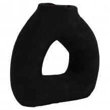 ΕΠΙΤΡΑΠΕΖΙΟ ΔΙΑΚΟΣΜΗΤΙΚΟ ΒΑΖΟ DECANT HM4667 01S ΤΕΡΑΚΟΤΑ ΣΕ ΜΑΥΡΟ--17 5x6 5x17Υεκ c501467