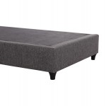 ΚΡΕΒΑΤΙ-ΥΠΟΣΤΡΩΜΑ SIGGY HM721 10 ΧΩΡΙΣ ΑΠΟΘ ΧΩΡΟ--ΓΚΡΙ ΥΦΑΣΜΑ--ΓΙΑ 80Χ200εκ c501505