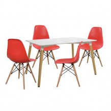 ΣΕΤ ΤΡΑΠΕΖΑΡΙΑ 5Τ ΤΡΑΠΕΖΙ MINIMAL 120x80x73 cm-TWIST ΚΟΚΚΙΝ HM10080 04 c501516 ΣΕΤ ΤΡΑΠΕΖΑΡΙΑ 5Τ ΤΡΑΠΕΖΙ MINIMAL 120x80x73 cm-TWIST ΚΟΚΚΙΝ HM10080 04 c501516