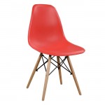 ΣΕΤ ΤΡΑΠΕΖΑΡΙΑ 5Τ ΤΡΑΠΕΖΙ MINIMAL 120x80x73 cm-TWIST ΚΟΚΚΙΝ HM10080 04 c501516