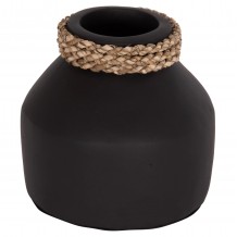 ΕΠΙΤΡΑΠΕΖΙΟ ΔΙΑΚΟΣΜΗΤΙΚΟ ΒΑΖΟ CAMMER HM4687 01XS ΤΕΡΑΚΟΤΑ ΣΕ ΜΑΥΡΟ--Φ16x15Υεκ c501521