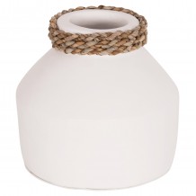 ΕΠΙΤΡΑΠΕΖΙΟ ΔΙΑΚΟΣΜΗΤΙΚΟ ΒΑΖΟ CAMMER HM4687 02XS ΤΕΡΑΚΟΤΑ ΣΕ ΛΕΥΚΟ--Φ16x15Υεκ c501523